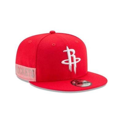 Houston Rockets Gorra | New Era NBA Clear Feature 9fifty Snapback Cap Mexico - Rojos